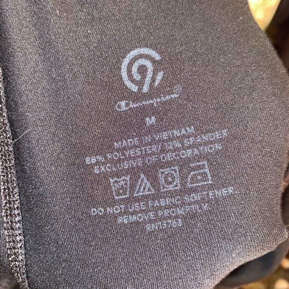 Champion Criss Cross Crop yoga Pants sz M - Picture 4 of 4